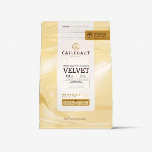 Шоколад белый CALLEBAUT "Velvet" 32-33% 2,5 кг W3-RT-U71 