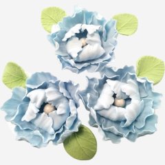 Украшение кондитерское из мастики "Пионы" 50 г 