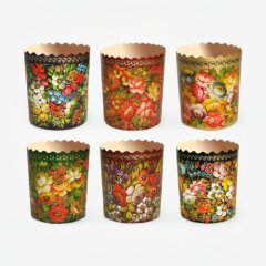 Форма для кулича "Жостово" D90 H90 1 шт 