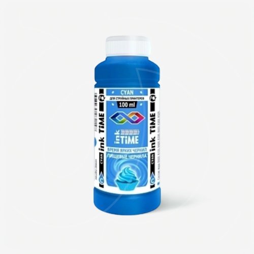Пищевые чернила InkTime Синий 100 мл 