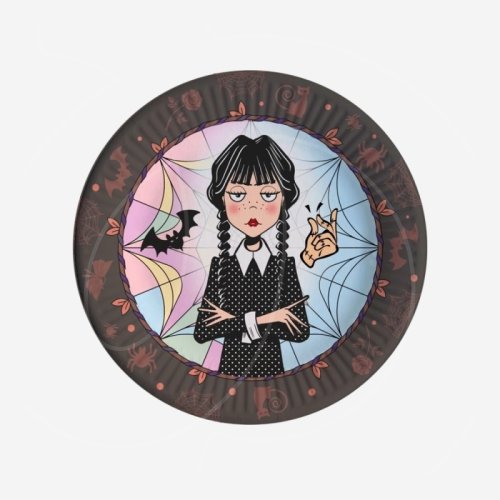 Тарелка бумажная "Уэнздей" 6 шт 770073