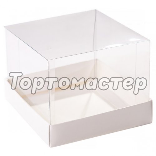 Коробка для сладостей прозрачная 13х13х14 см У00648