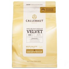 Шоколад белый CALLEBAUT "Velvet" 32-33% 10 кг CHW-R2241NV-554 ; W3-554;  W3-595