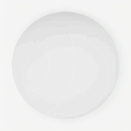 Подложка под торт ЛХДФ сатиновая белая 6 мм 28 см 