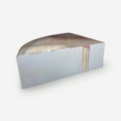 Форма металлическая для выпечки Четверть PEKU H10 R30 см Ч/10/30