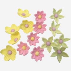 Украшение кондитерское из мастики "Цветочки мелкие" 20 г 