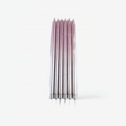 Свечи декоративные "Розовый градиент" 13 см 190279